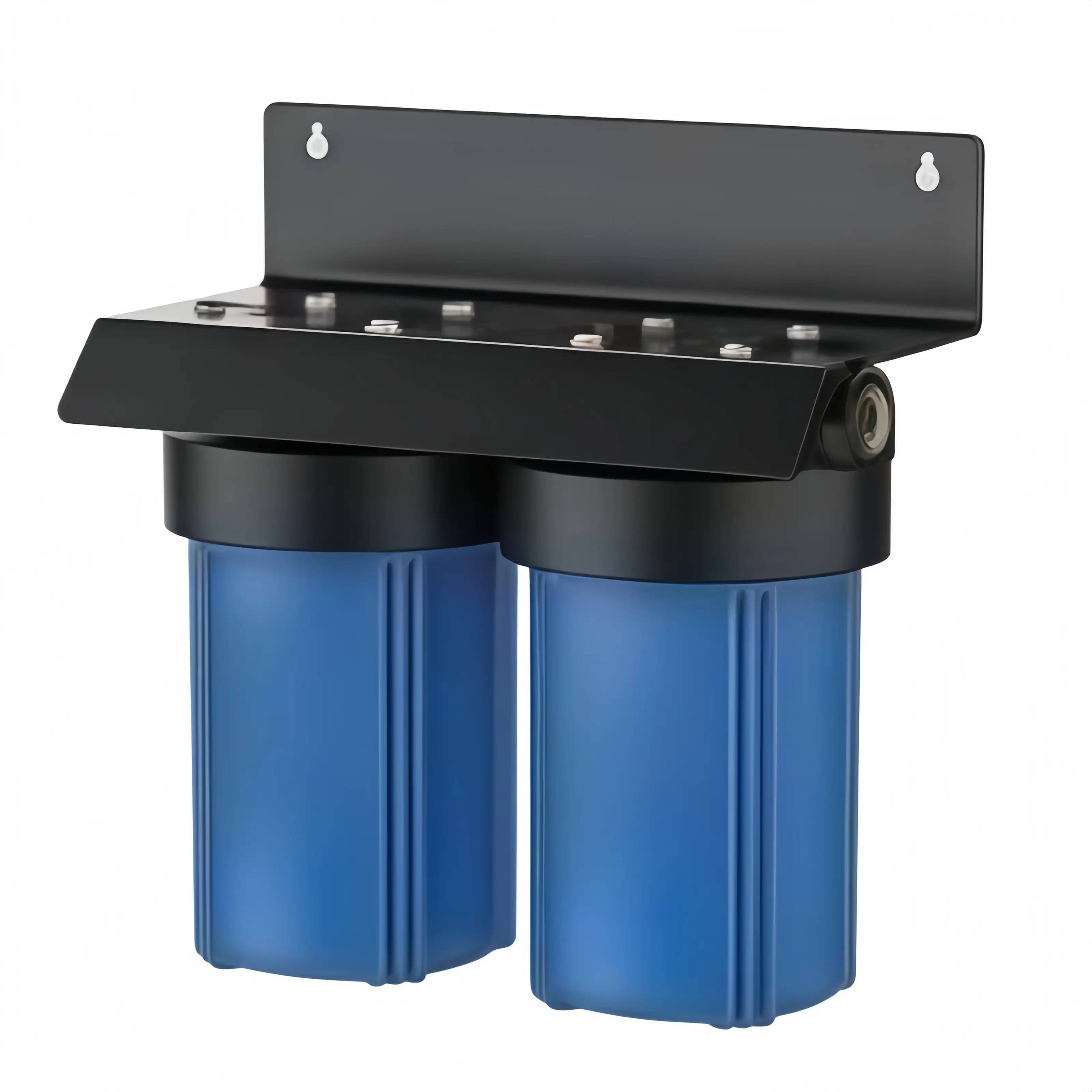 Helehuis watersuiweringstelsel 10&#39;&#39; 4.5&#39;&#39; 2-stadium blou met gevelbekleding