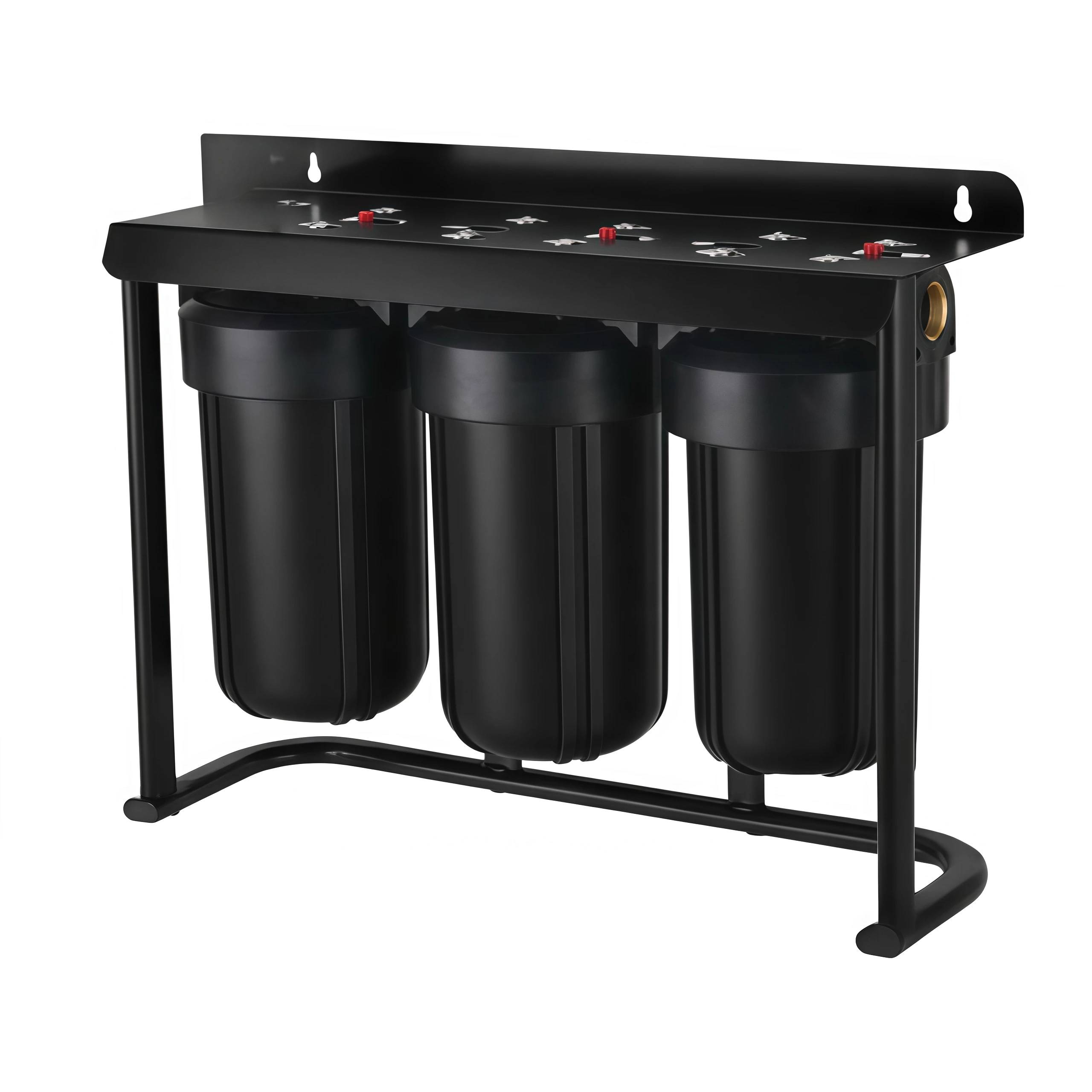 Whole House Water Purification housing 10''3-stage with bracket