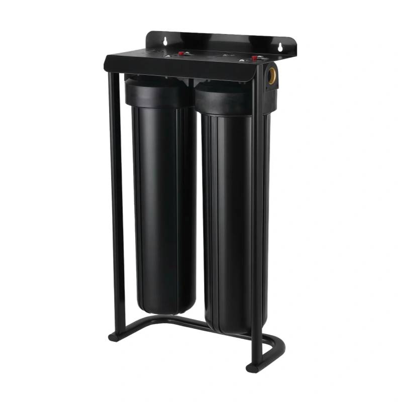 Whole House Water Filtration housing 20'' 2-stage with bracket