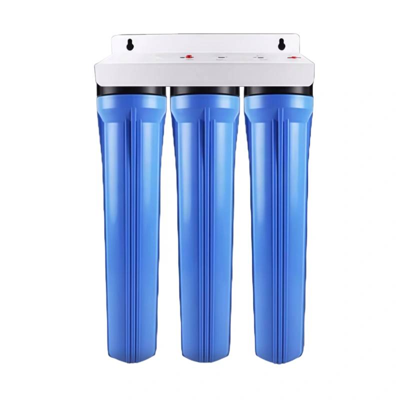 Whole-house water purification 20'' standard 3-stage with siding