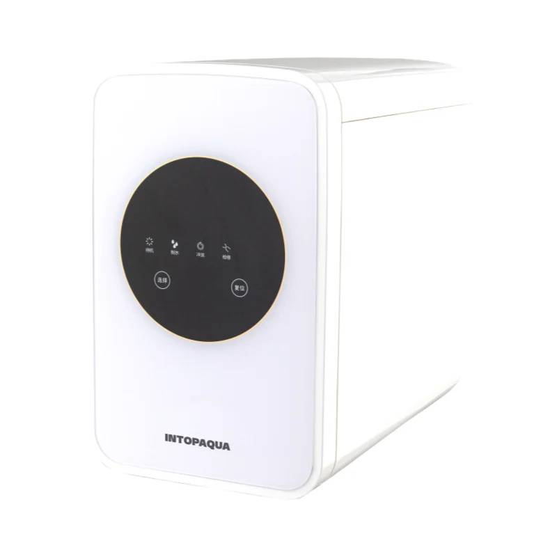 Household five-stage box structure RO water purifier (round screen display)