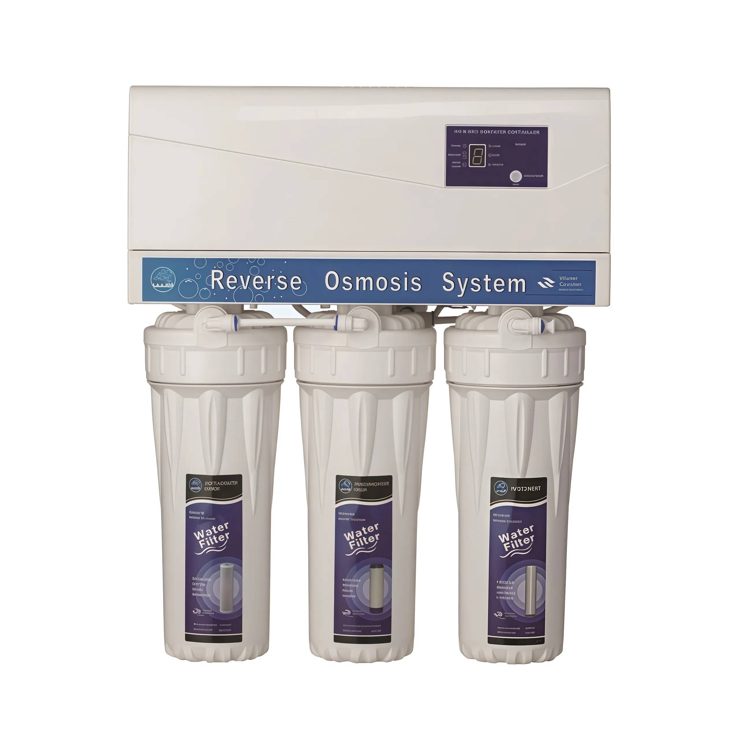5-stage reverse osmosis water purifier with lid