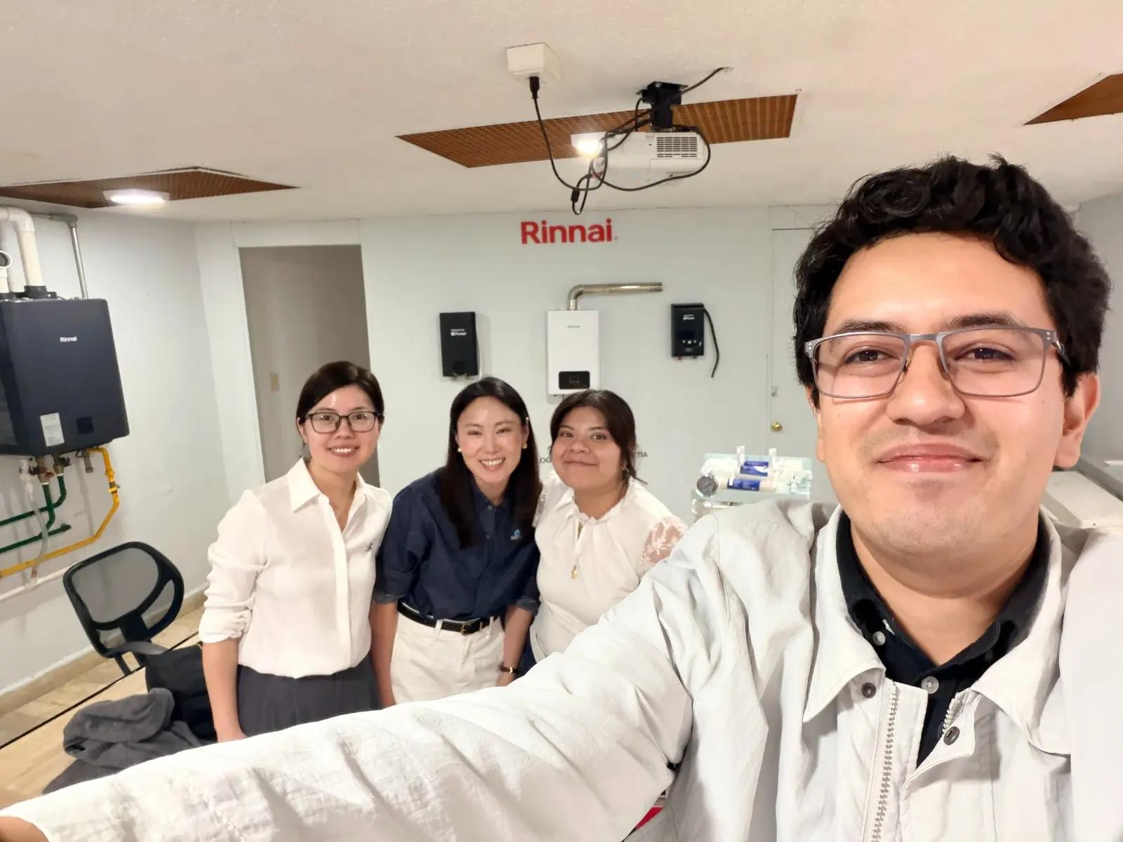 INTOP team visiting a local business partner in Mexico
