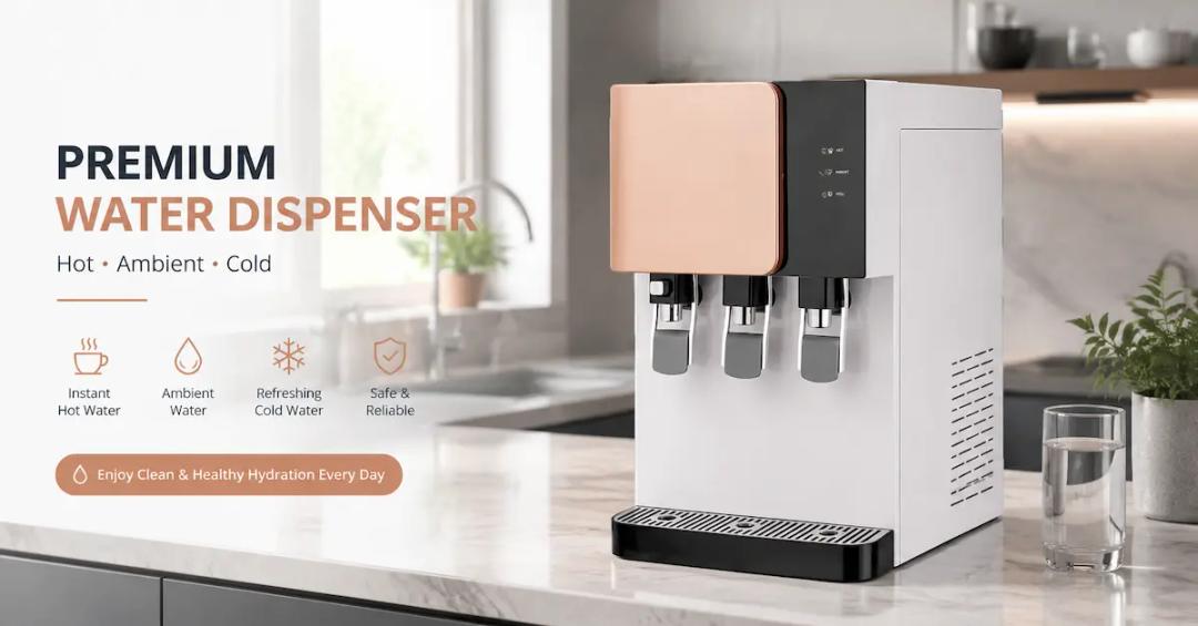 A New Dimension in Compressor Cooling: How INTOP W2905-3C Redefines the Desktop Drinking Water Experience