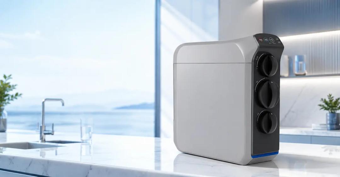 Advanced Water Purifier for Dental Clinics: Tilting Screen & Multi-Stage Filtration