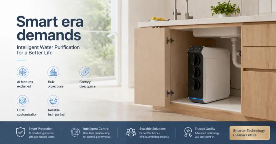 Smart Water Purifier Manufacturer: Redefining Global Supply with AI Technology