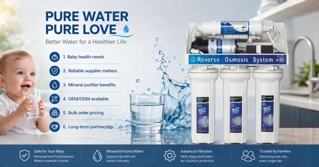 Looking for a Reliable Baby Water Purifier Supplier?
